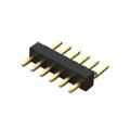 BC034-06-A-V-0150-L-C - 6POS 1.0MM PITCH HEADER, SIL, SM