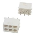 350989-3 - CONN HDR 6POS 0.25 GOLD PCB