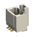 T1M-03-F-SV-L - CONN HEADER SMD 3POS 1MM