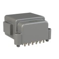 ATF13-12PA-BM13 - BOARD MOUNT HEADER, RIGHT ANGLE,