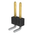 68015-102HTLF - CONN HEADER R/A 2POS 2.54MM