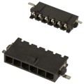 1445100-6 - CONN HEADER SMD R/A 6POS 3MM