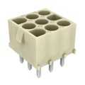 0010845090 - CONN HEADER VERT 9POS 6.35MM