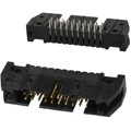 102161-4 - CONN HEADER R/A 20POS 2.54MM