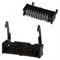 1761607-7 - CONN HEADER R/A 20POS 2.54MM