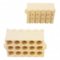 350714-2 - CONN HEADER VERT 15POS 6.35MM