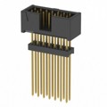 ZSS-107-09-G-D-665 - CONN HDR .100" 14POS