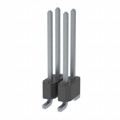 TSM-102-03-TM-DV-P-TR - CONN HEADER SMD 4POS 2.54MM