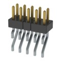 MMT-105-01-LM-DH - CONN HEADER SMD R/A 10POS 2MM
