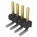 TSW-104-25-L-S-RA - CONN HEADER R/A 4POS 2.54MM