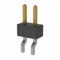 MMT-102-01-FM-SH - CONN HEADER SMD R/A 2POS 2MM