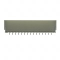 1-1734709-5 - CONN HEADER SMD R/A 15POS 1MM