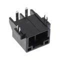 HVH-280-2P-6.5DS - AUTOMOTIVE CONN, RA, 6.5MM, THT,