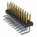 HTSW-110-08-SS-D-RA - CONN HEADER R/A 20POS 2.54MM