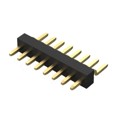 BC034-08-A-V-0150-L-C - 8POS 1.0MM PITCH HEADER, SIL, SM