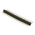 BC034-20-A-V-0150-L-C - 20POS 1.0MM PITCH HEADER, SIL, S
