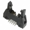D3793-5302-AR - CONN HEADER R/A 10POS 2.54MM