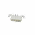 DME-M-04-RA-E - CONN HEADER R/A 4POS 6.35MM