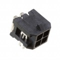 DML-04-A-H-T-A-SBL - CONN HEADER R/A 4POS 3MM