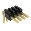 TMS-104-01-G-S-RA - .050" (1.27MM) MICRO HEADER