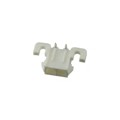 DME-M-02-RA-E - CONN HEADER R/A 2POS 6.35MM