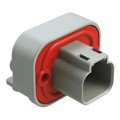 AT13-2P-BM04 - CONN HEADER R/A 2POS