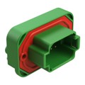 AT13-08PC-BM03 - CONN HEADER R/A 8POS