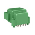 ATF13-08PC-BM13 - BOARD MOUNT HEADER, RIGHT ANGLE,
