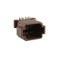 ATF13-08PD-BM13 - BOARD MOUNT HEADER, RIGHT ANGLE,