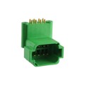 ATF13-08PC-BM31 - BOARD MOUNT HEADER, RIGHT ANGLE,