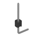 PREC001SBAN-M71RC - CONN HEADER R/A 1POS