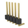 PRPC005SGAN-M71RC - CONN HEADER R/A 5POS 2.54MM