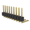 PRPC009SBBN-M71RC - CONN HEADER R/A 9POS 2.54MM