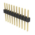 PRPC010SACN-RC - CONN HEADER VERT 10POS 2.54MM