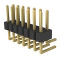 PRPC007DBAN-M71RC - CONN HEADER R/A 14POS 2.54MM