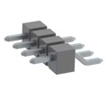 TSM-104-04-TM-SH-P - CONN HEADER SMD R/A 4POS 2.54MM