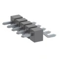 TSM-105-04-TM-SH - CONN HEADER SMD R/A 5POS 2.54MM