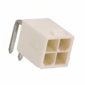 1586863-4 - CONN HEADER R/A 4POS 4.2MM