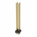 HTSW-102-21-G-D - CONN HEADER VERT 4POS 2.54MM