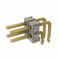 HTSW-102-08-G-D-LA - CONN HEADER R/A 4POS 2.54MM