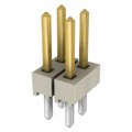 HTSW-102-26-S-D - CONN HEADER VERT 4POS 2.54MM
