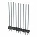 HTSW-109-20-T-S-LL - CONN HEADER VERT 9POS 2.54MM