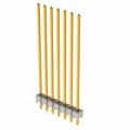 HTSW-107-21-G-S - CONN HEADER VERT 7POS 2.54MM