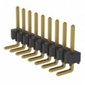HTSW-109-08-G-S-RA - CONN HEADER R/A 9POS 2.54MM
