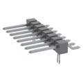 TSM-108-02-T-SH-LC - CONN HEADER SMD R/A 8POS 2.54MM