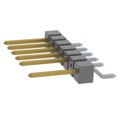 TSM-107-02-L-SH-002 - CONN HEADER SMD R/A 7POS 2.54MM