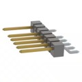 TSM-107-02-L-SH-006 - CONN HEADER SMD R/A 7POS 2.54MM