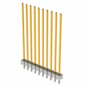 HTSW-110-21-F-S - CONN HEADER VERT 10POS 2.54MM