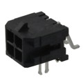 0430450407 - CONN HEADER SMD R/A 4POS 3MM