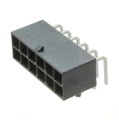 0768250012 - CONN HEADER R/A 12POS 5.7MM